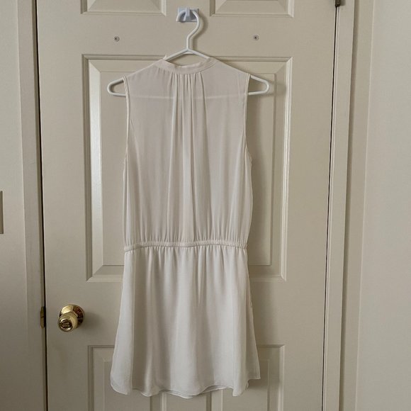 Babaton Bennett White 100% Silk Dress - Picture 4 of 6